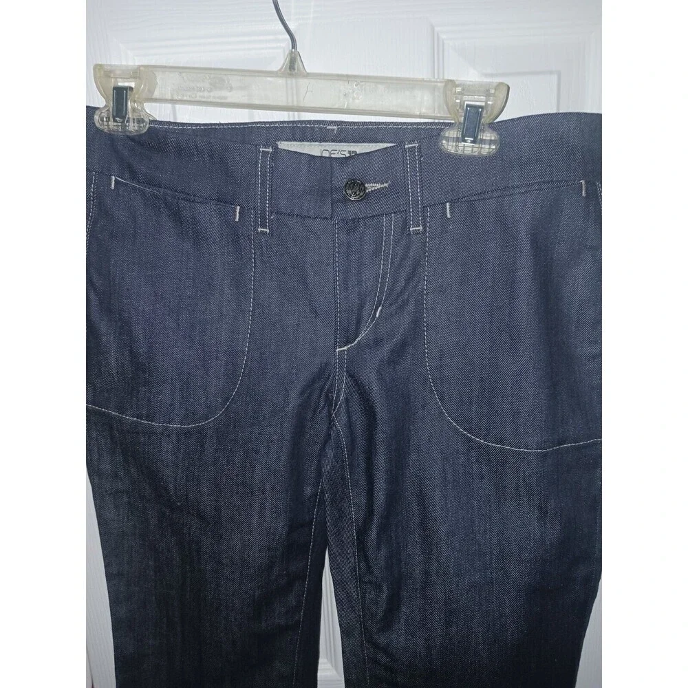 Joes Jeans Bermuda Jean Shorts Folded‎ Women's Size 33 Dark Blue